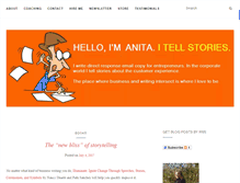 Tablet Screenshot of anitaashland.com